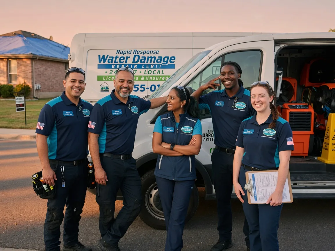 Water Damage Restoration company in Verden, OK