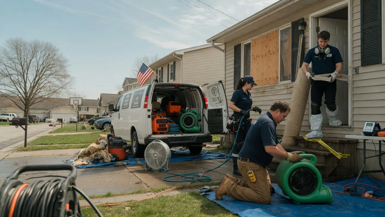 Water Damage Restoration in Verden, OK near me